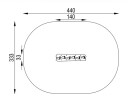 Balansebrett 140cm