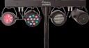 Ibiza LED Lysbar Moonflower + Laser og Strobe