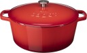 Sabor   Støpejernsgryte 6,7L rød