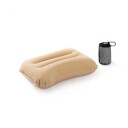 Naturehike TPU Oppblåsbar Pute i Blå Med Suede
