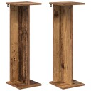 vidaXL Planteholder 2 stk. Gammelt tre 25 x 25,5 x 80,5 cm