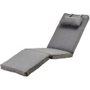 Fritab Sittepute i Sunbrella dekk i Chiné Charcoal Chiné