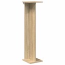 vidaXL Planteholder Sonoma eik 25 x 25,5 x 100,5 cm Konstruert tre