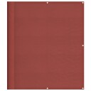 vidaXL Balkongskjerm terrakotta 120x700 cm 100 % polyester oxford