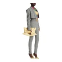 Balmain Dame Vesker Gul ONE SIZE,