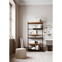 Woud - Praline Pouf Ø52 Beige Woud