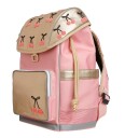 Jeune Premier Skolesekk - Cherry Pompong - Jeune Premier - OneSize - Skolesekk Metallic Rosa