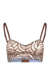 Understatement Underwear Mesh Balconette Brown M