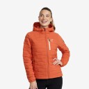 Revolutionrace Skalljakke Turjakke & Vindjakke Flex Stretch Down Jacket Dame Mecca Orange 3XL