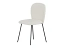 Venture Design Punsch matstol Krem/svart Hvit