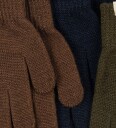Konges Sløjd Hansker - Strikk - 3-pack - Fyll - Forest Mix - Konges Sløjd - 5-8 år (110-128) - Handsker Armygrønn Brun Marineblå