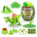 Smashers Mega Jurassic Dino Overraskelsesegg med Lys 25 Overraskelser