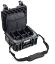 B&W Outdoor Case 3000 Kamerakoffert 8 Rom Sort