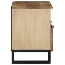  TV Cabinet med skuff Brun 70 x 33 x 46 cm heltre mango