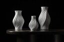 Lyngby Porcelæn Twist vase 31 cm Hvit