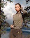 LEVITY Trail Seamless Running Hood Dusty Olive - S