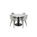 Venture Home Spisegruppe Venture Home Estelle med 4 Pop Stoler GR20466