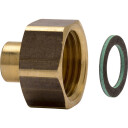 Imi Hydronics 1/2" Overgangsnippel for Klipp til Plugger