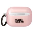 Karl Lagerfeld Karl Lagerfeld Klaphnchtcp Airpods Pro Deksel Rosa/Rosa Ikonik Choupette