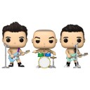Northix Blink 182 POP-pakke 3 figurer samleobjekter for rockebandleker