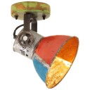 vidaXL Industrielle vegg-/taklamper 2 stk gjenvunnet 17x24 cm E27