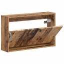 vidaXL Vegghengt skoskap DELFT 71 x 17 x 43 cm Konstruert tre