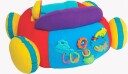 PlayGro Music and Lights Comfy Car Aktivitetsleke Flerfarget