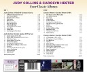 Judy Collins, Carolyn Hester  Four Classic Albums (A Maid Of Constant Sorrow / Golden Apples Of The Sun / Carolyn Hester (1961) / Carolyn Hester (1962))  CD
