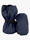 mikk-line Pu Rain Footies W. Fleece - Blue - 74