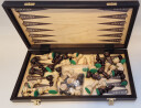 Sammenleggbart sjakk- og backgammon-spill nr 4