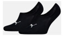 Puma Puma Unisex High Cut Footie 2p Black 35-38 Bomullssokker