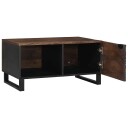  Kaffebord 80 x 50 x 40 cm Solid mangotre og byggemateriale