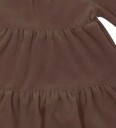 Smallstuff Kjole   Velur   Dark Pier   Smallstuff   74   Kjole   Brun