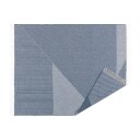 NJRD Stripes ullpledd 130 x 185 cm Blå