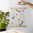Creativ Company Dried Flowers and Leaves Light Red 19 pcs.