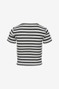 KIDS ONLY   Topp kogNella S/s Striped Top Jrs   Hvit