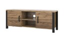 Skarebol TV-benk 147 cm - Svart/Tre/Natur