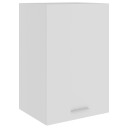 vidaXL Hengende skap hvit 39,5x31x60 cm sponplate