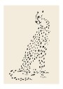 Pandc Leopard Plakat / 100x150cm