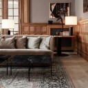 Gravity Bordlampe Stor Svart Stål / Hvit
