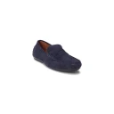 Polo Ralph Lauren Suede Reynold So Drv   Blue   40.5