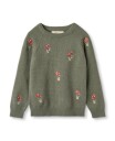 Fliink Benna mushroom pullover – beetle 92