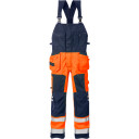 Fristads Hängslebyxa 1014 Plu, Klass 2 Varsel Orange/marinblå C148