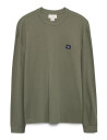 Calvin Klein Jeans Ls Waffle Badge Crewnk Tee - Beige - XXL