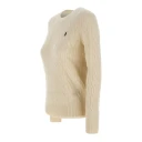 Polo Ralph Lauren Cable Wool-Cashmere Crewneck Sweater - Cream - XL