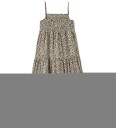 Name It Kjole - NkfVinaya - Turtledove/Leopard - Name It - 9 år (134) - Kjole Beige Brun