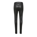 Soaked in Luxury   Leggings Kaylee PU   Svart