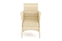 Thor utelenestol – loungestol utemøbler i kunstrotting   Beige