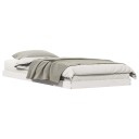 Seng Rammemadrass Hvit 80x210 cm Solid Tre Furu