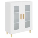  Skjenk hvit 69,5x34x90 cm konstruert tre